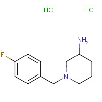 1044769-61-0 1-(4-Fluorobenzyl)piperidin-3-amine dihydrochloride chemical structure