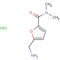 893740-88-0 5-(Aminomethyl)-N,N-dimethyl-2-furamide hydrochloride chemical structure