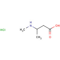 167222-94-8 3-(Methylamino)butanoic acid hydrochloride chemical structure
