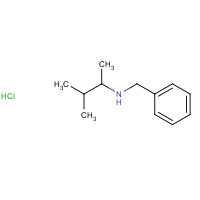 110871-35-7 N-Benzyl-3-methylbutan-2-amine hydrochloride chemical structure