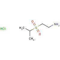 320337-16-4 [2-(Isopropylsulfonyl)ethyl]amine hydrochloride chemical structure