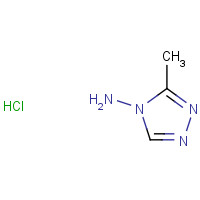 26601-17-2 3-Methyl-4H-1,2,4-triazol-4-amine hydrochloride chemical structure
