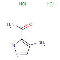 67221-50-5 4-Amino-1H-pyrazole-5-carboxamide dihydrochloride chemical structure