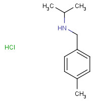 70894-75-6 N-(4-Methylbenzyl)propan-2-amine hydrochloride chemical structure