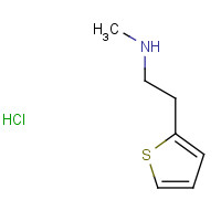 106891-32-1 N-Methyl-2-(2-thienyl)ethanamine hydrochloride chemical structure