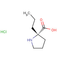 637020-45-2 2-Propylproline hydrochloride chemical structure