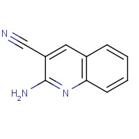31407-25-7 2-Aminoquinoline-3-carbonitrile chemical structure
