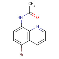 99851-80-6 N-(5-Bromoquinolin-8-yl)acetamide chemical structure