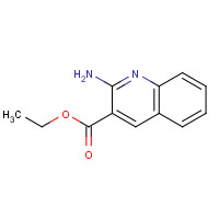 36926-83-7 Ethyl 2-aminoquinoline-3-carboxylate chemical structure