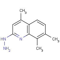 793727-49-8 2-Hydrazino-4,7,8-trimethylquinoline chemical structure