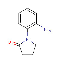 14453-65-7 1-(2-Aminophenyl)pyrrolidin-2-one chemical structure