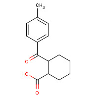 107147-13-7 2-(4-Methylbenzoyl)cyclohexanecarboxylic acid chemical structure