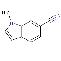 20996-87-6 1-Methyl-1H-indole-6-carbonitrile chemical structure