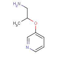 886763-53-7 [2-(Pyridin-3-yloxy)propyl]amine chemical structure