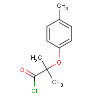116762-24-4 2-Methyl-2-(4-methylphenoxy)propanoyl chloride chemical structure