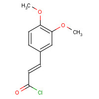 39856-08-1 (2E)-3-(3,4-Dimethoxyphenyl)acryloyl chloride chemical structure