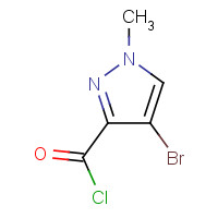 912569-70-1 4-Bromo-1-methyl-1H-pyrazole-3-carbonyl chloride chemical structure