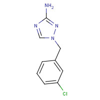 832739-72-7 1-(3-Chlorobenzyl)-1H-1,2,4-triazol-3-amine chemical structure