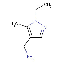 898046-26-9 [(1-Ethyl-5-methyl-1H-pyrazol-4-yl)methyl]amine chemical structure