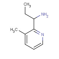1015846-40-8 [1-(3-Methylpyridin-2-yl)propyl]amine chemical structure