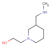 915919-93-6 2-{3-[(Methylamino)methyl]piperidin-1-yl}ethanol chemical structure