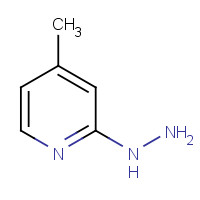 4931-00-4 2-Hydrazino-4-methylpyridine chemical structure
