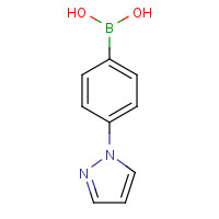 891270-35-2 [4-(1H-Pyrazol-1-yl)phenyl]boronic acid chemical structure