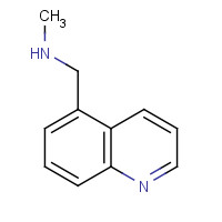 120139-90-4 N-Methyl-1-quinolin-5-ylmethanamine chemical structure