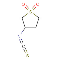85109-44-0 3-Isothiocyanatotetrahydrothiophene 1,1-dioxide chemical structure