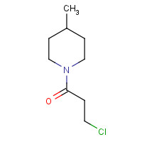 349090-42-2 1-(3-Chloropropanoyl)-4-methylpiperidine chemical structure