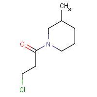 349097-98-9 1-(3-Chloropropanoyl)-3-methylpiperidine chemical structure