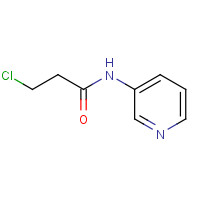 549537-66-8 3-Chloro-N-pyridin-3-ylpropanamide chemical structure