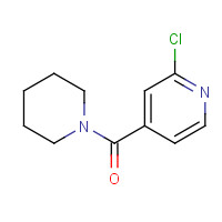 90287-80-2 2-Chloro-4-(piperidin-1-ylcarbonyl)pyridine chemical structure