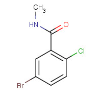 435273-54-4 5-Bromo-2-chloro-N-methylbenzamide chemical structure