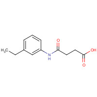 550312-50-0 4-[(3-Ethylphenyl)amino]-4-oxobutanoic acid chemical structure
