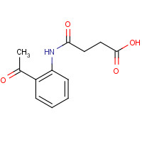 41242-37-9 4-[(2-Acetylphenyl)amino]-4-oxobutanoic acid chemical structure