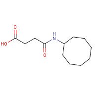 392714-61-3 4-(Cyclooctylamino)-4-oxobutanoic acid chemical structure