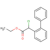 52460-86-3 Ethyl chloro(diphenyl)acetate chemical structure