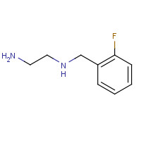 953072-16-7 N-(2-Fluorobenzyl)ethane-1,2-diamine chemical structure