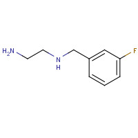 123566-39-2 N-(3-Fluorobenzyl)ethane-1,2-diamine chemical structure