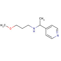 1042589-25-2 (3-Methoxypropyl)(1-pyridin-4-ylethyl)amine chemical structure