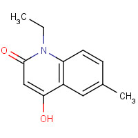 54675-21-7 1-Ethyl-4-hydroxy-6-methylquinolin-2(1H)-one chemical structure