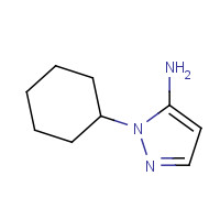 3528-50-5 1-Cyclohexyl-1H-pyrazol-5-amine chemical structure
