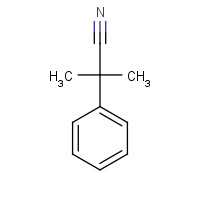 1195-98-8 2-Methyl-2-phenylpropanenitrile chemical structure