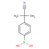 850568-67-1 [4-(1-Cyano-1-methylethyl)phenyl]boronic acid chemical structure