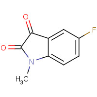 773-91-1 5-Fluoro-1-methyl-1H-indole-2,3-dione chemical structure