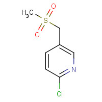 1158608-08-2 2-Chloro-5-[(methylsulfonyl)methyl]pyridine chemical structure