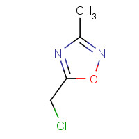1192-81-0 5-(Chloromethyl)-3-methyl-1,2,4-oxadiazole chemical structure