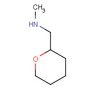 7179-96-6 N-Methyl-1-(tetrahydro-2H-pyran-2-yl)methanamine chemical structure