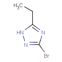 15777-58-9 3-Bromo-5-ethyl-1H-1,2,4-triazole chemical structure